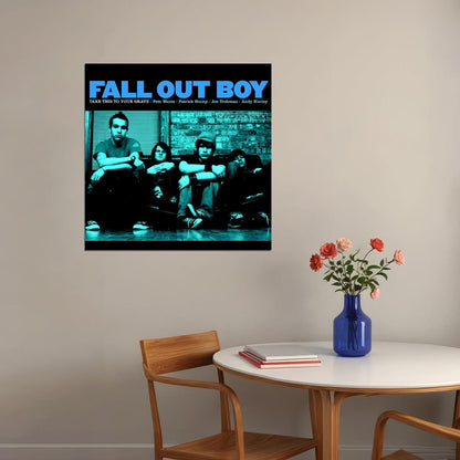 Fall Out Boy Take This To Your Grave Album Cover Art Rock Music Poster Band Print