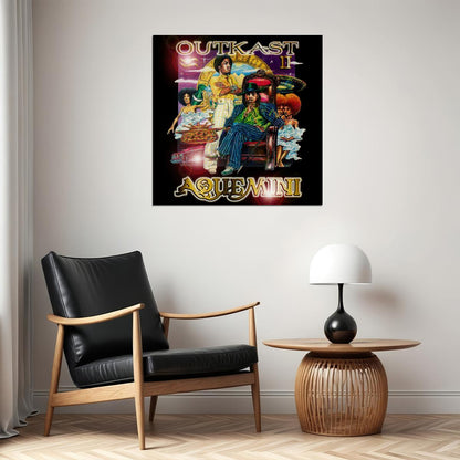 Outkast Aquemini Album Cover Art Hip-hop Music Poster Wall Print