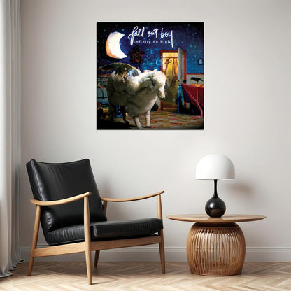 Fall Out Boy Infinity On High Album Cover Art Rock Music Poster Band Print