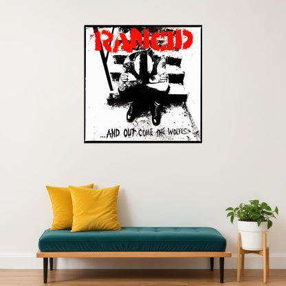 Rancid ...and Out Come The Wolves Album Cover Art Punk Rock Music Poster Band Wall Print