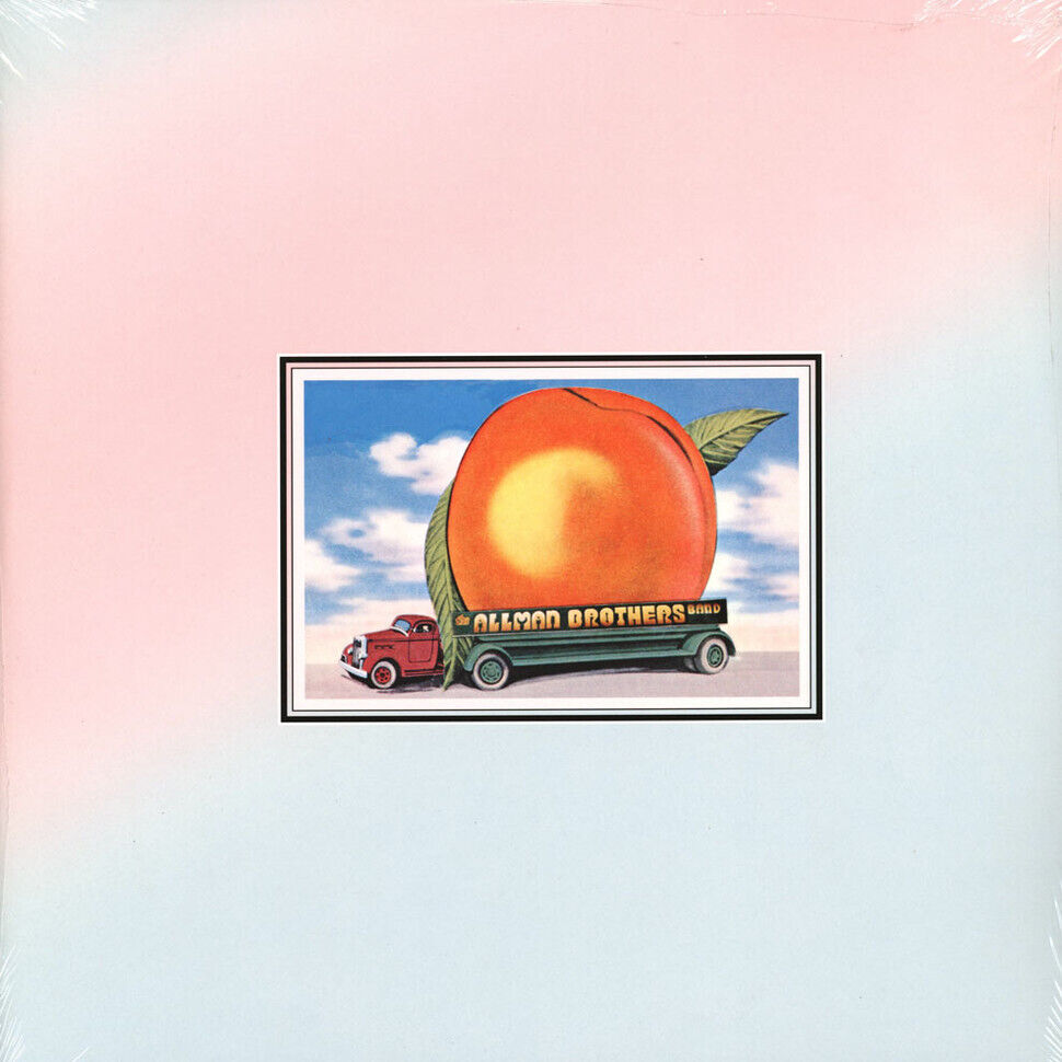 The Allman Brothers Band Eat Peach Album Cover Art Music Poster Iconic Rock Group Print