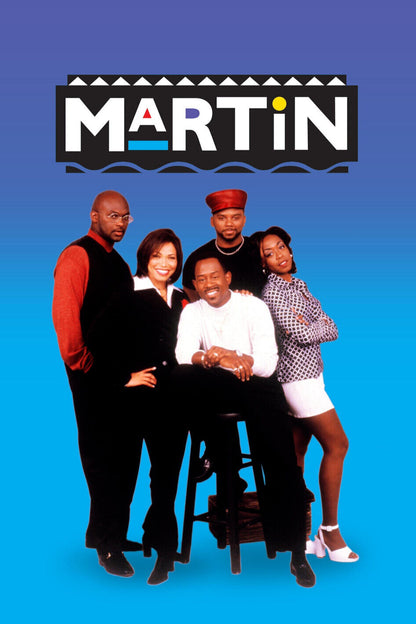 Martin Tv Series Poster Retro Wall Art 1990s Print