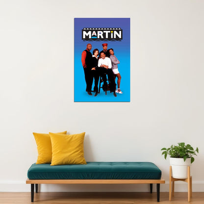 Martin Tv Series Poster Retro Wall Art 1990s Print