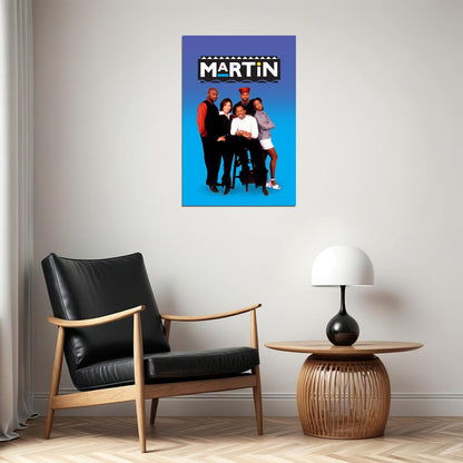 Martin Tv Series Poster Retro Wall Art 1990s Print