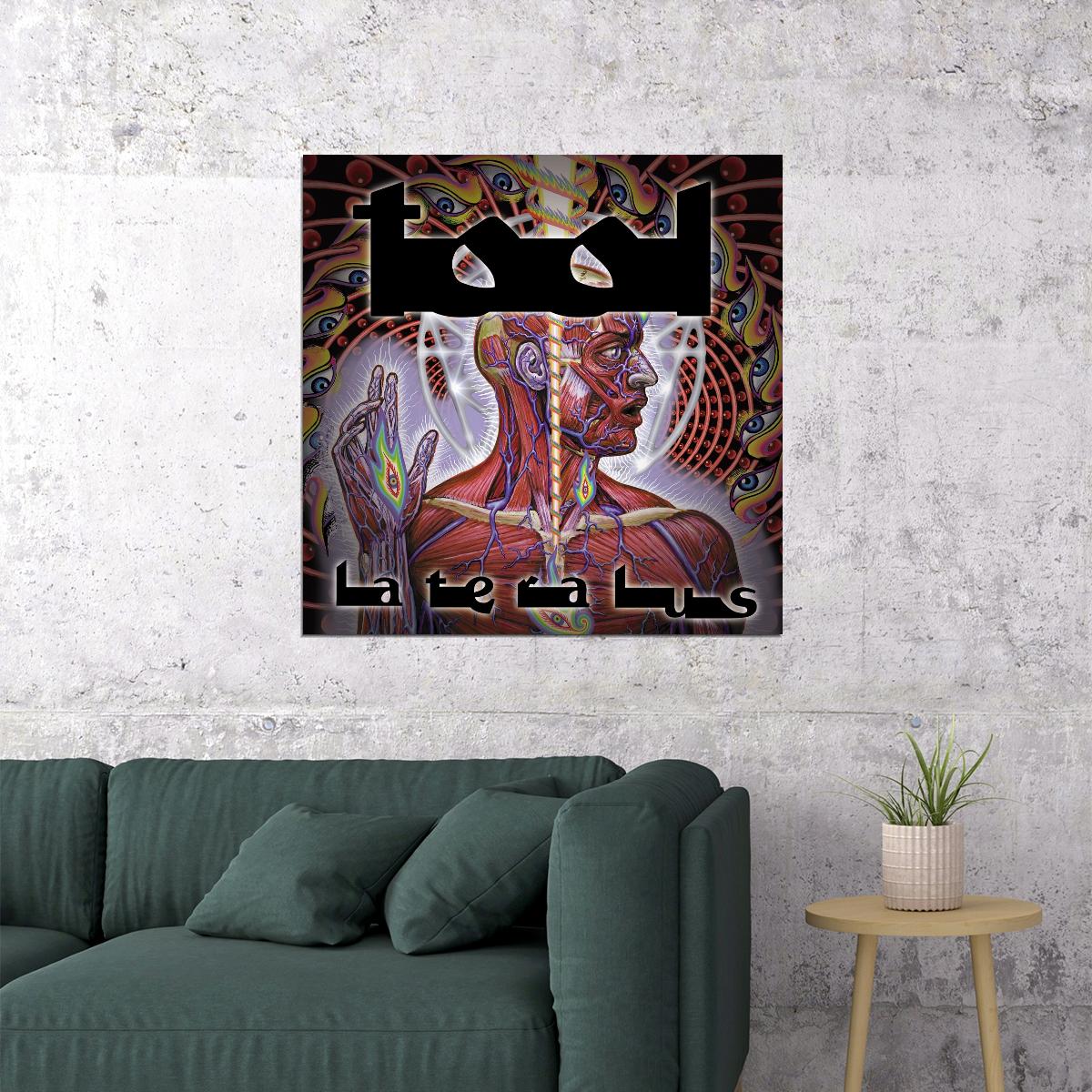 Tool Lateralus Album Cover Art Rock Music Poster Iconic Progressive Metal Band Print