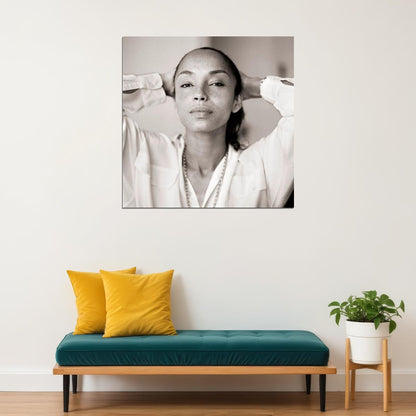 Sade Music Poster Famous Singer 1980s 1990s Wall Print