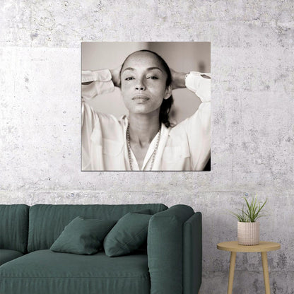 Sade Music Poster Famous Singer 1980s 1990s Wall Print