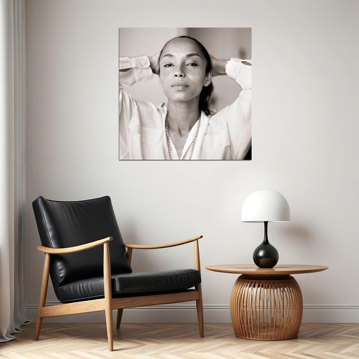 Sade Music Poster Famous Singer 1980s 1990s Wall Print