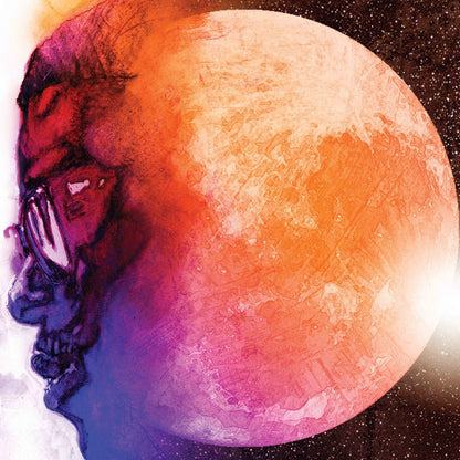 Kid Cudi Man On The Moon: The End Of Day Album Cover Art Music Poster Rap Wall Print