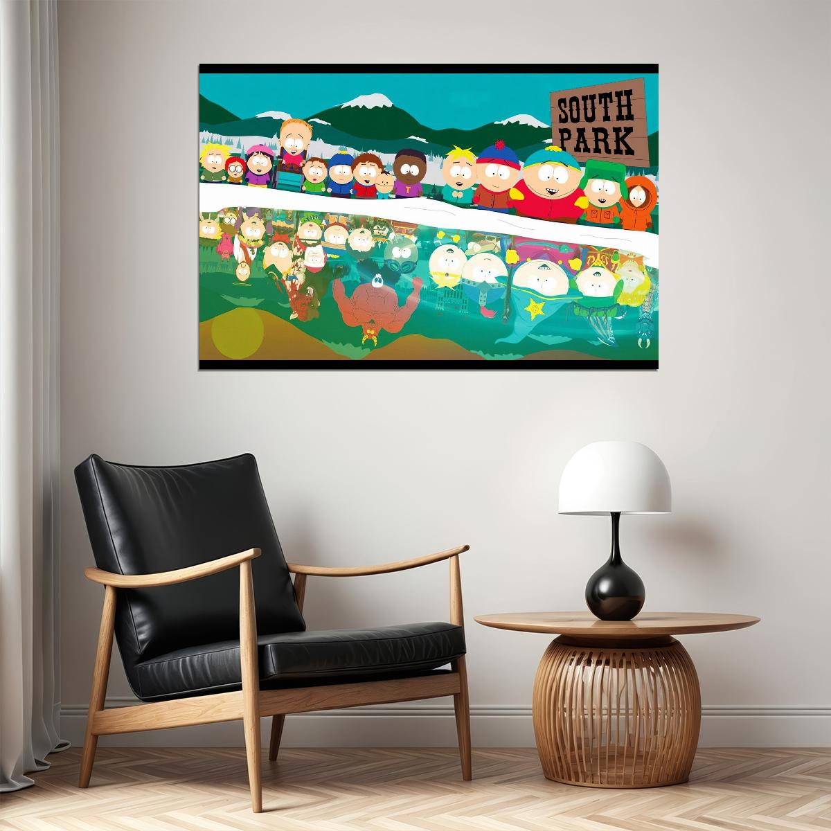 South Park Tv Show Poster Animated Series Print