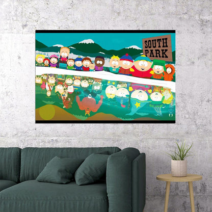 South Park Tv Show Poster Animated Series Print