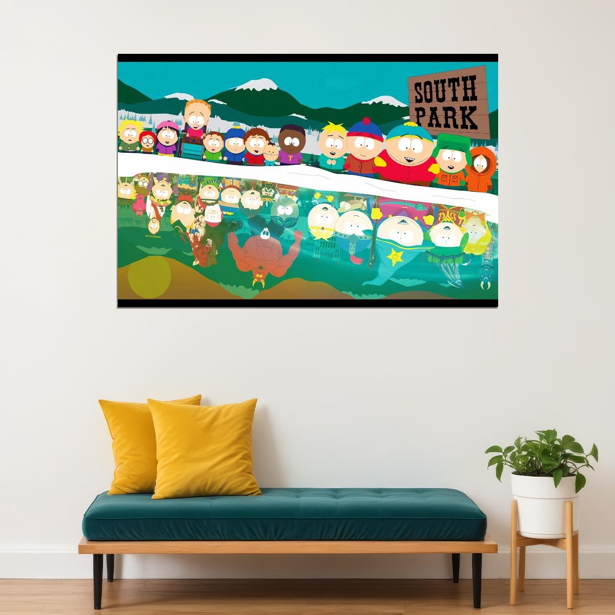 South Park Tv Show Poster Animated Series Print