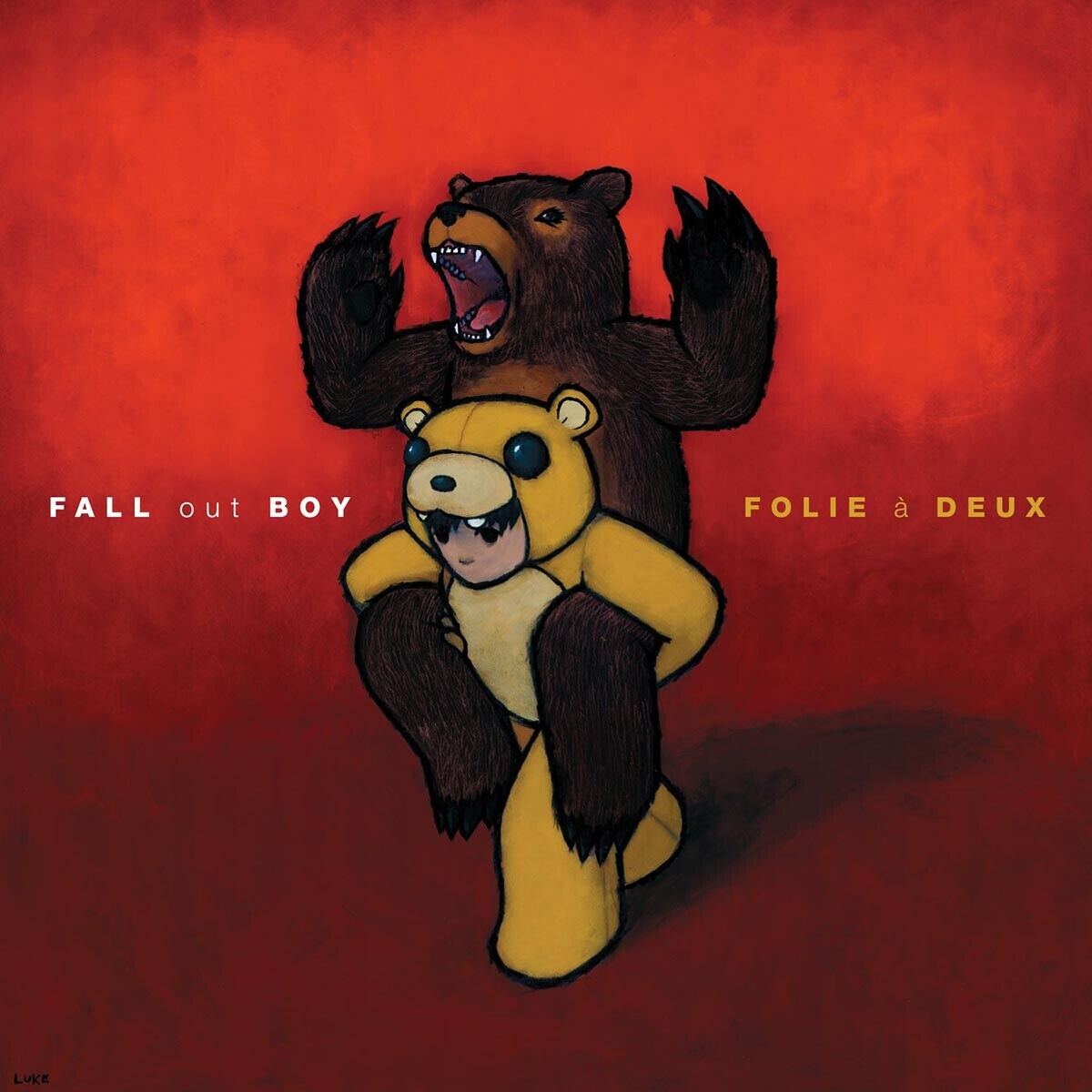 Fall Out Boy Folie à Deux Album Cover Art Rock Music Poster Band Print