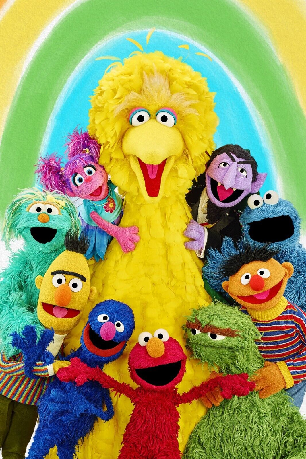 Sesame Street Poster Classic Tv Cartoon Fun Wall Art Kids Print - xonomax