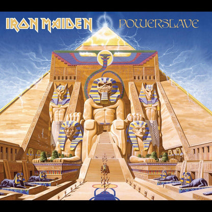 Iron Maiden Powerslave Album Cover Art Heavy Metal Music Poster Rock Band Music Print