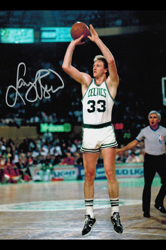 Larry Bird Poster Nba Basketball Legend Motivational Sports Print