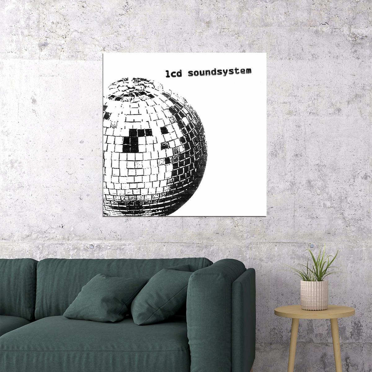 Lcd Soundsystem Lcd Soundsystem Album Cover Art Music Poster Electronic Rock Band Wall Print