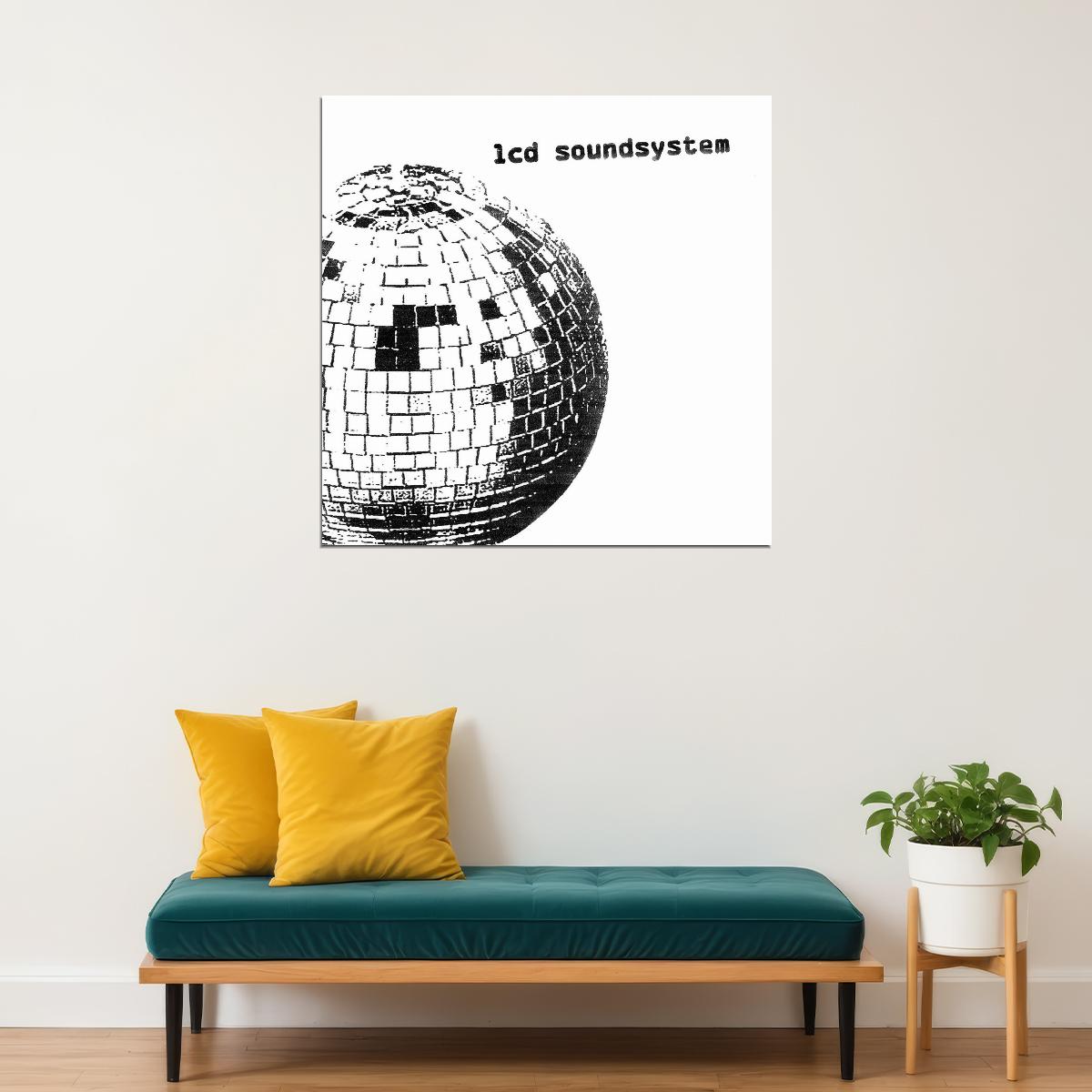 Lcd Soundsystem Lcd Soundsystem Album Cover Art Music Poster Electronic Rock Band Wall Print