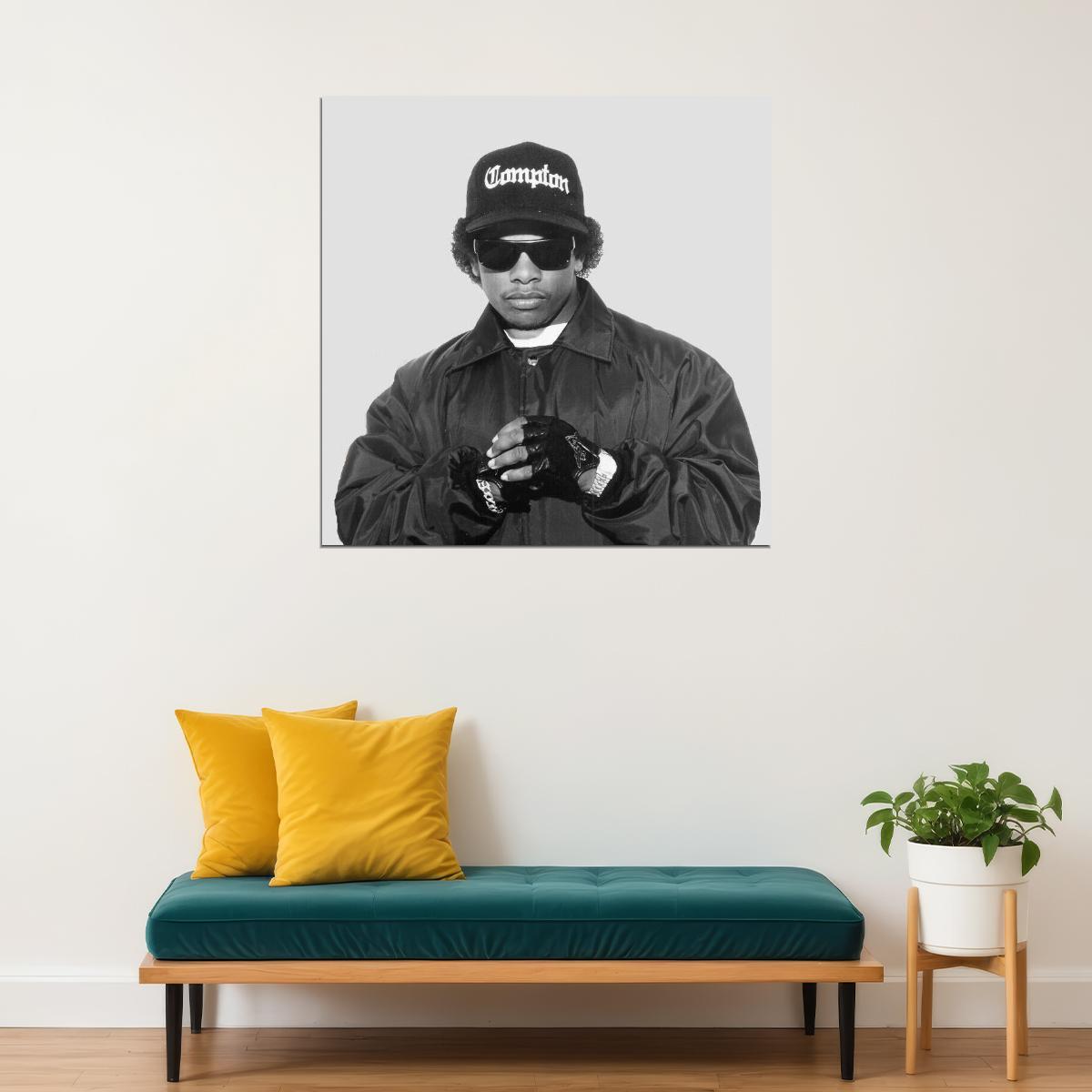 Eazy-e Poster Hip-hop Music Wall Art Rap Artist N.w.a. Print