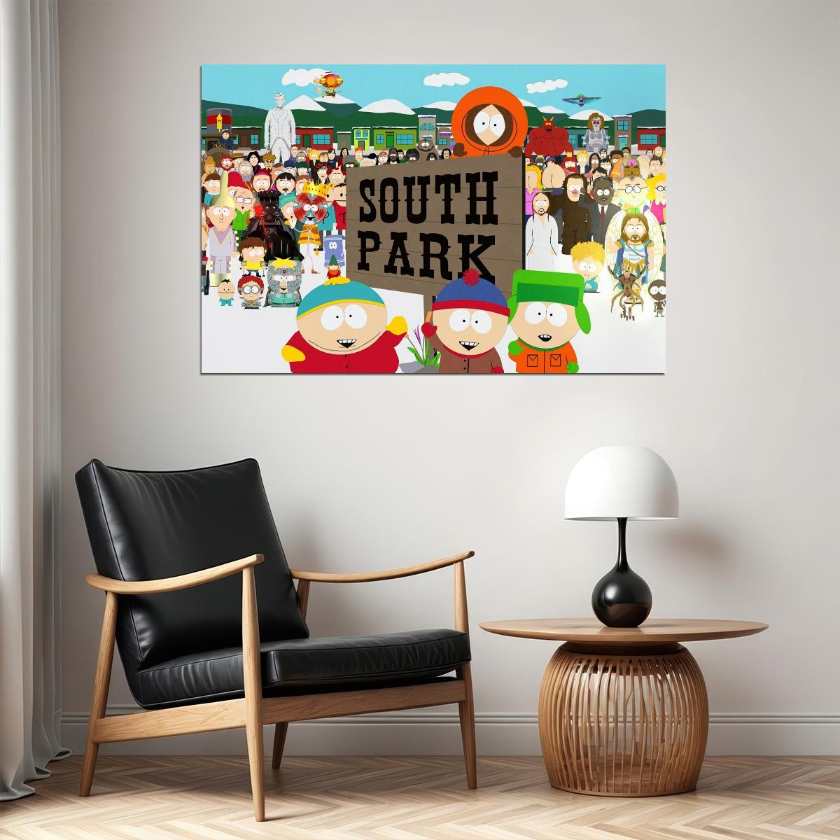 South Park Tv Show Poster Animated Series Print