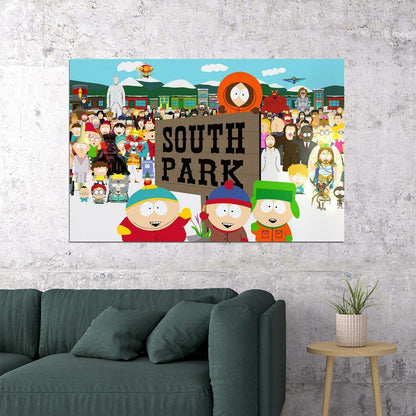 South Park Tv Show Poster Animated Series Print