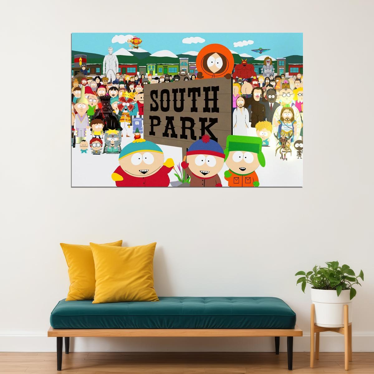 South Park Tv Show Poster Animated Series Print