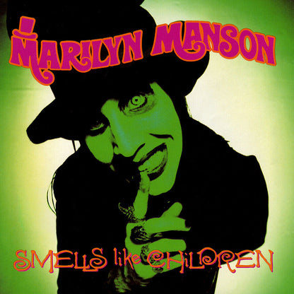 Marilyn Manson Smells Like Children Album Cover Art Music Poster Rock Icon Wall Print