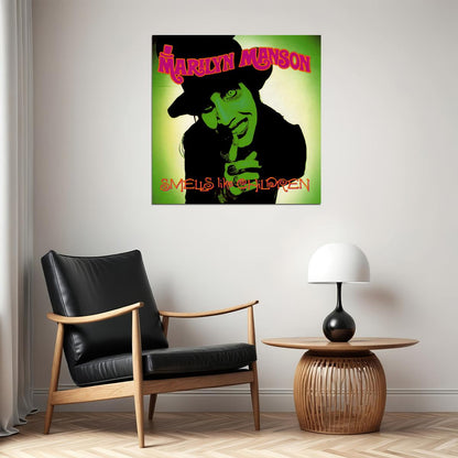 Marilyn Manson Smells Like Children Album Cover Art Music Poster Rock Icon Wall Print