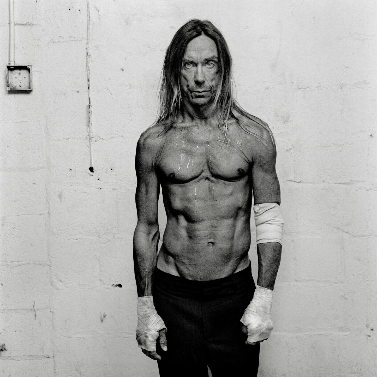 Iggy Pop Punk Rock Music Poster Iconic Musician Music Art Print