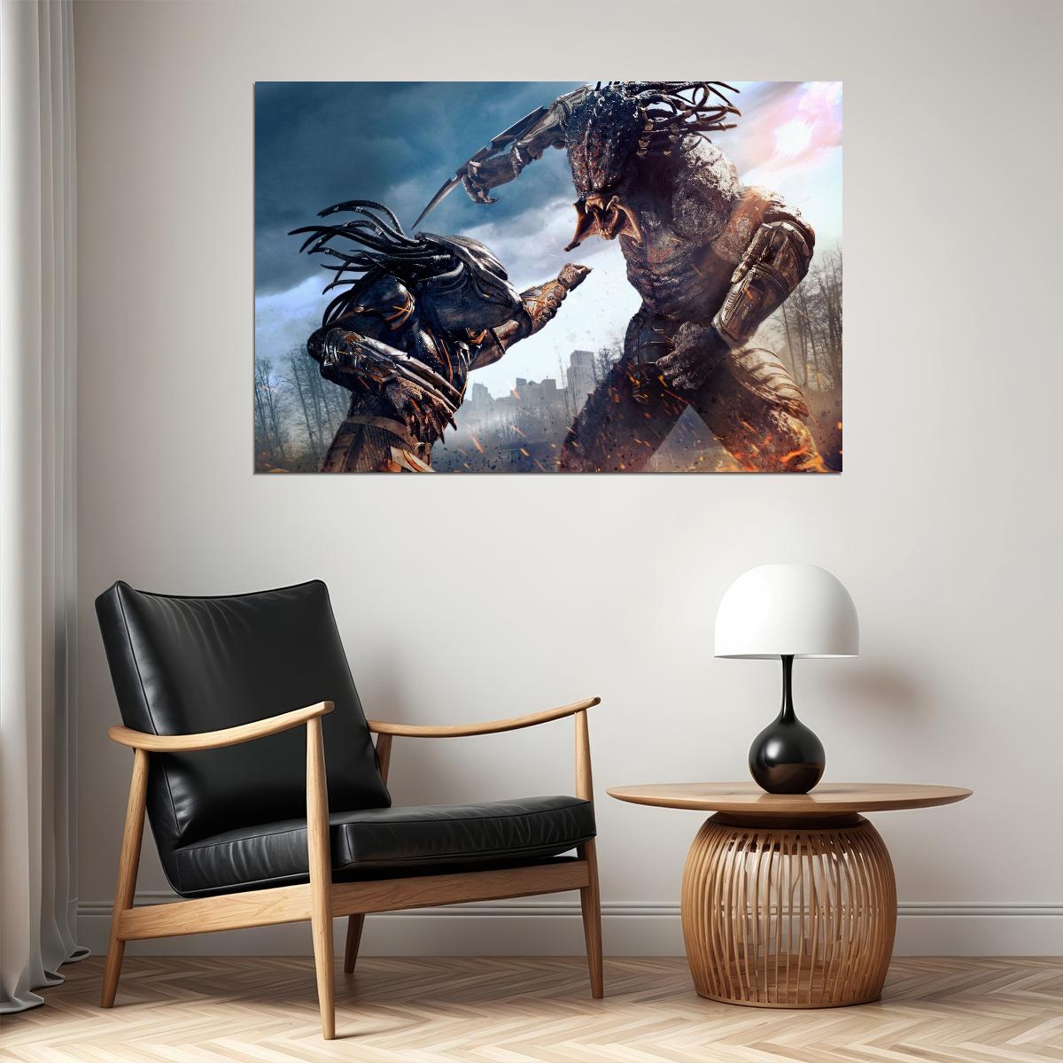 Predator Movie Poster Sci-fi Wall Art Print