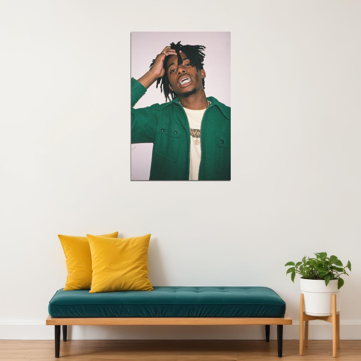 Playboi Carti Music Poster Rap Hip-hop Artist Wall Print