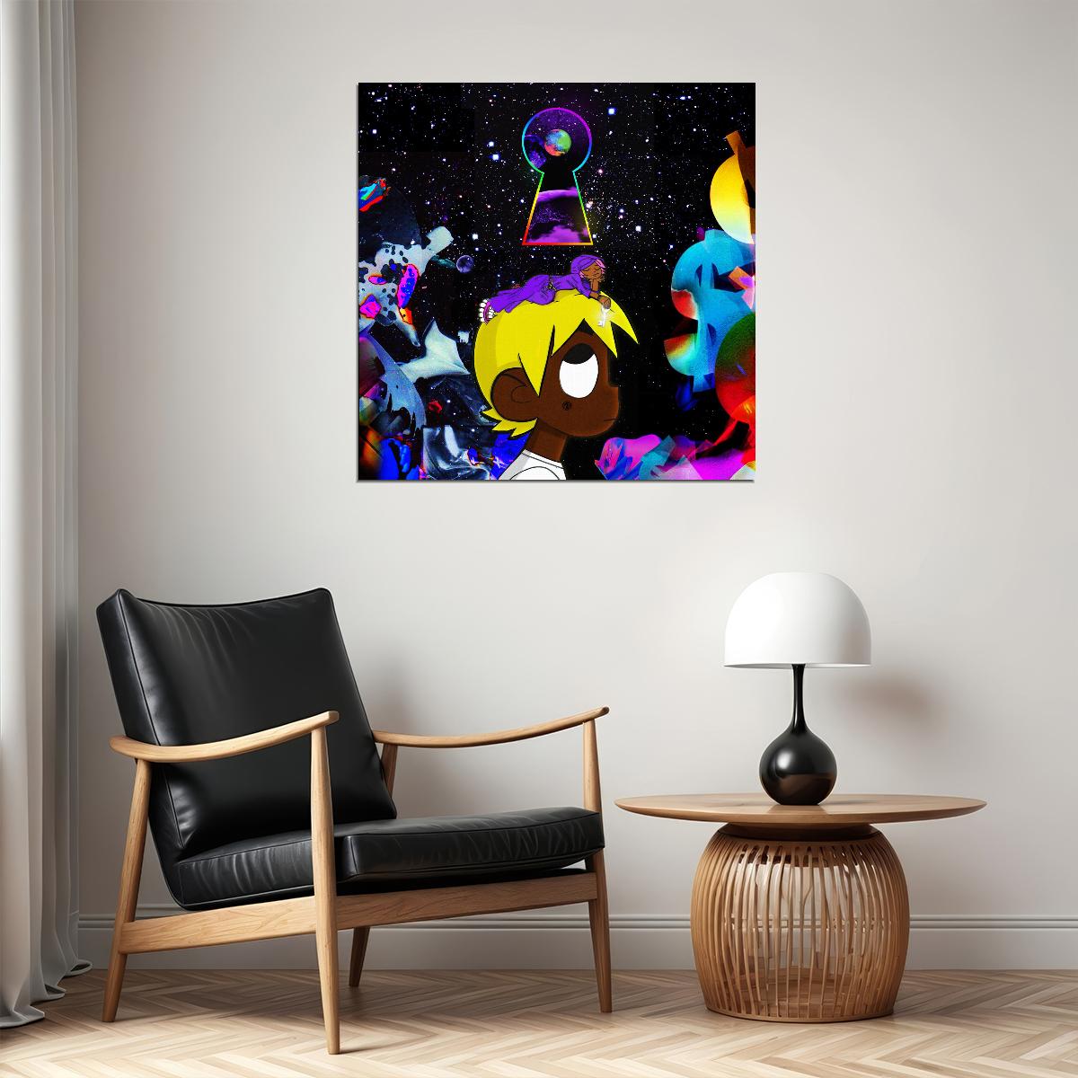 Lil Uzi Vert Rap Music Poster Rapper Wall Art