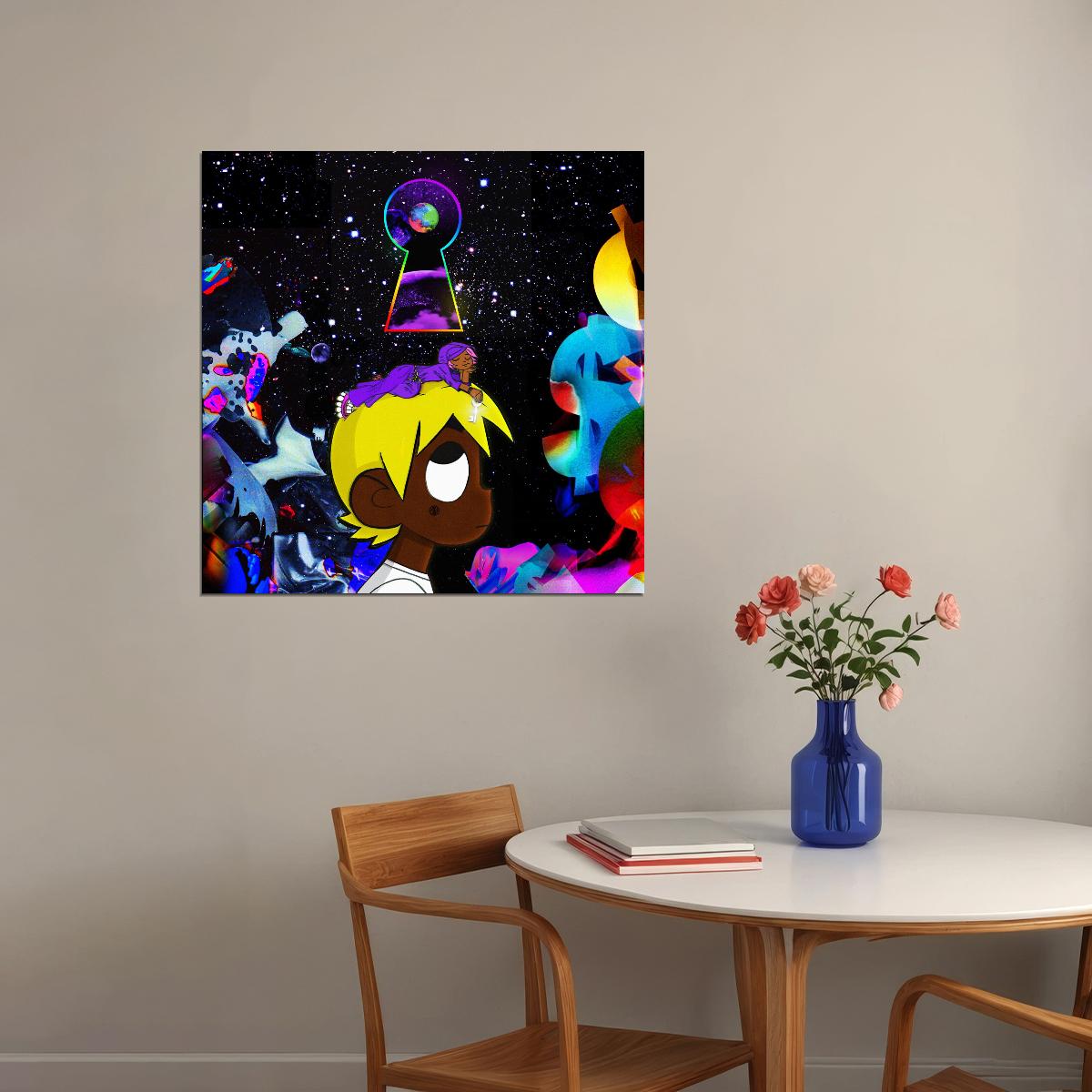 Lil Uzi Vert Rap Music Poster Rapper Wall Art