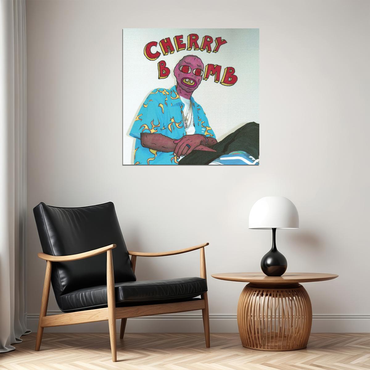 Tyler The Creator Cherry Bomb Album Cover Art Rap Music Poster Iconic Hip Hop Artist Prin