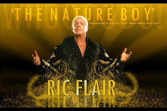 Ric Flair Wwe Poster Famous Wrestler Motivational Sports Print