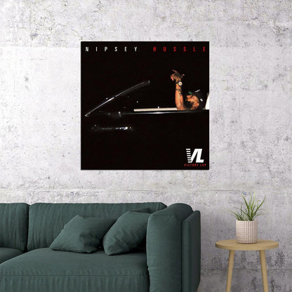 Nipsey Hussle Victory Lap Album Cover Art Rap Hip-hop Music Poster Wall Print