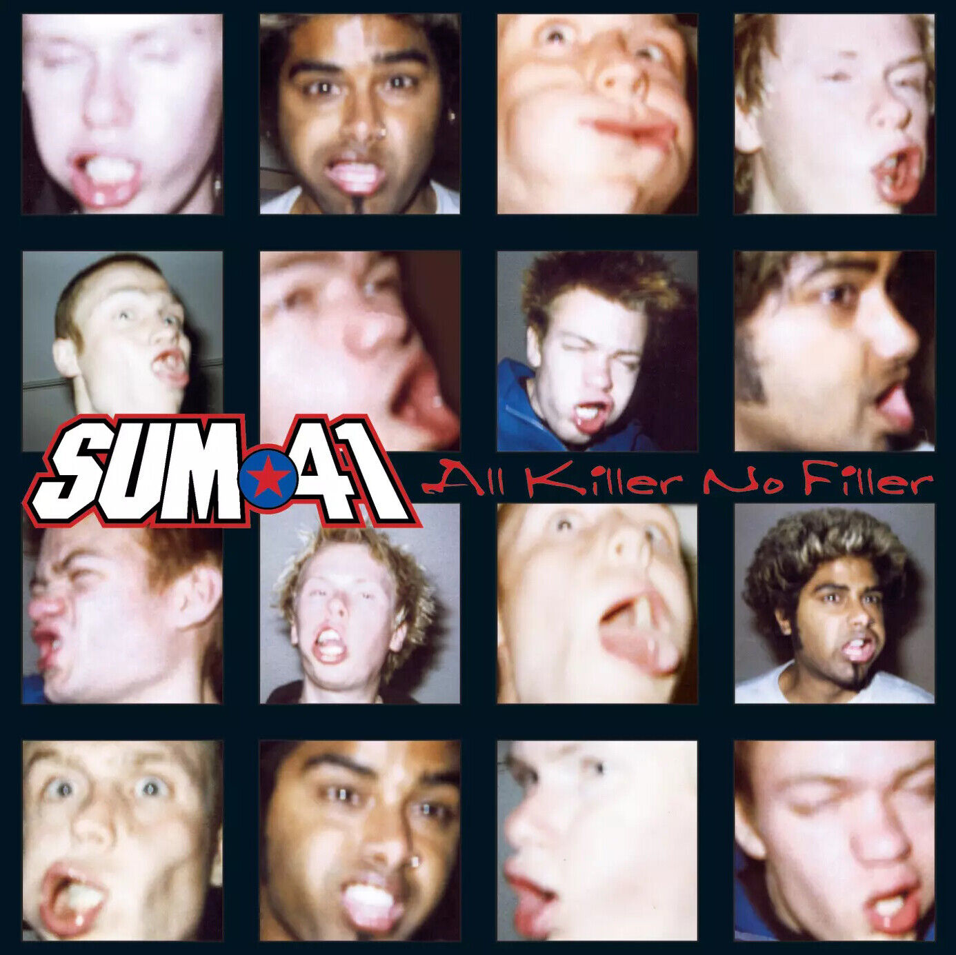 Sum 41 All Killer No Filler Album Cover Art Music Poster Iconic Punk Rock Band Print