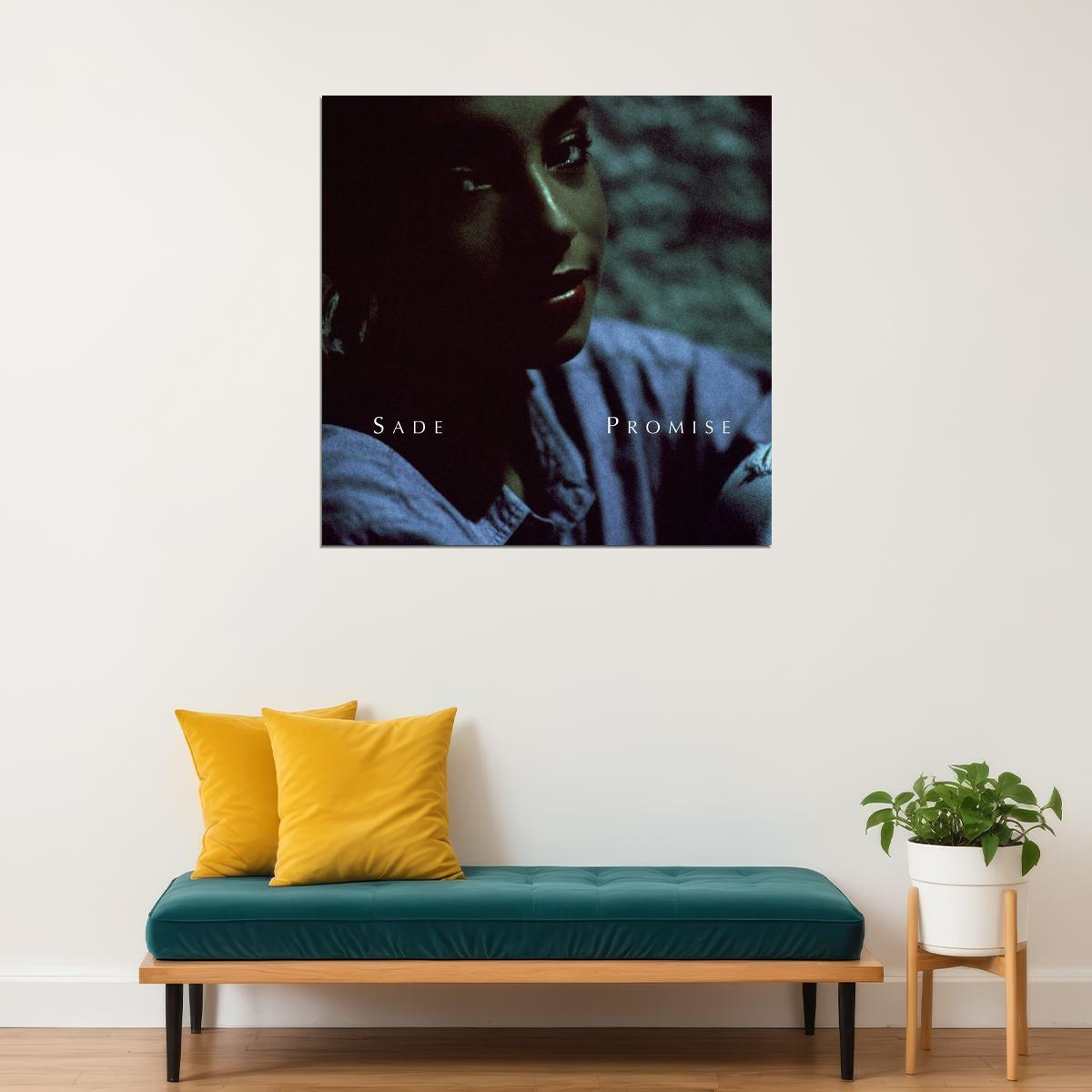 Sade Promise Album Cover Art Music Poster Iconic Singer Wall Print