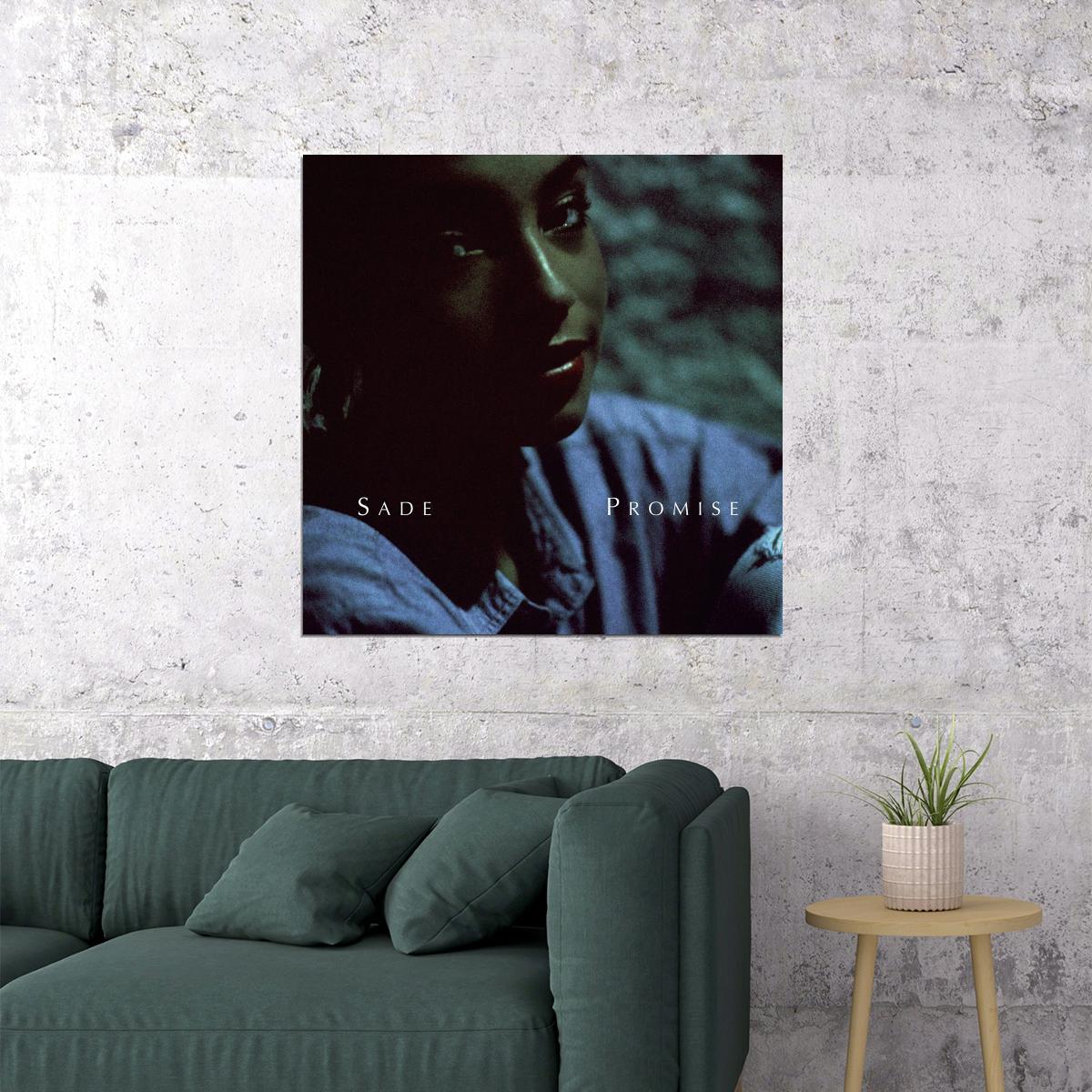 Sade Promise Album Cover Art Music Poster Iconic Singer Wall Print