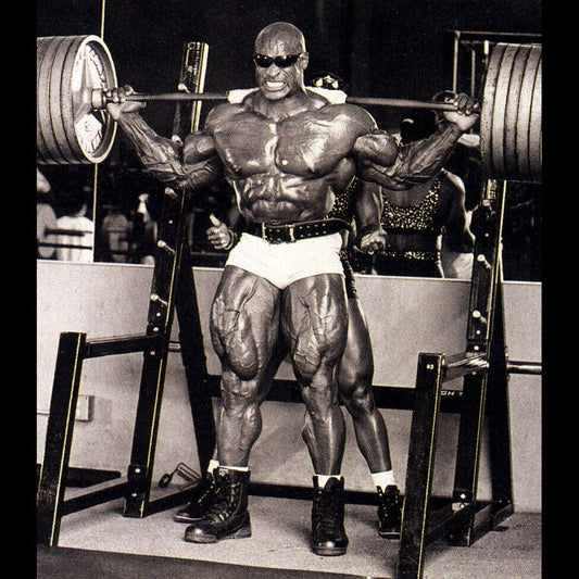 Ronnie Coleman Bodybuilding Poster Legendary Athlete Motivational Sports Print