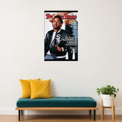 Kendrick Lamar Music Poster Rap Artist Wall Print