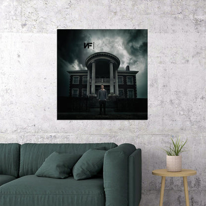 Nf Mansion Album Cover Art Rap Hip-hop Music Poster Wall Print