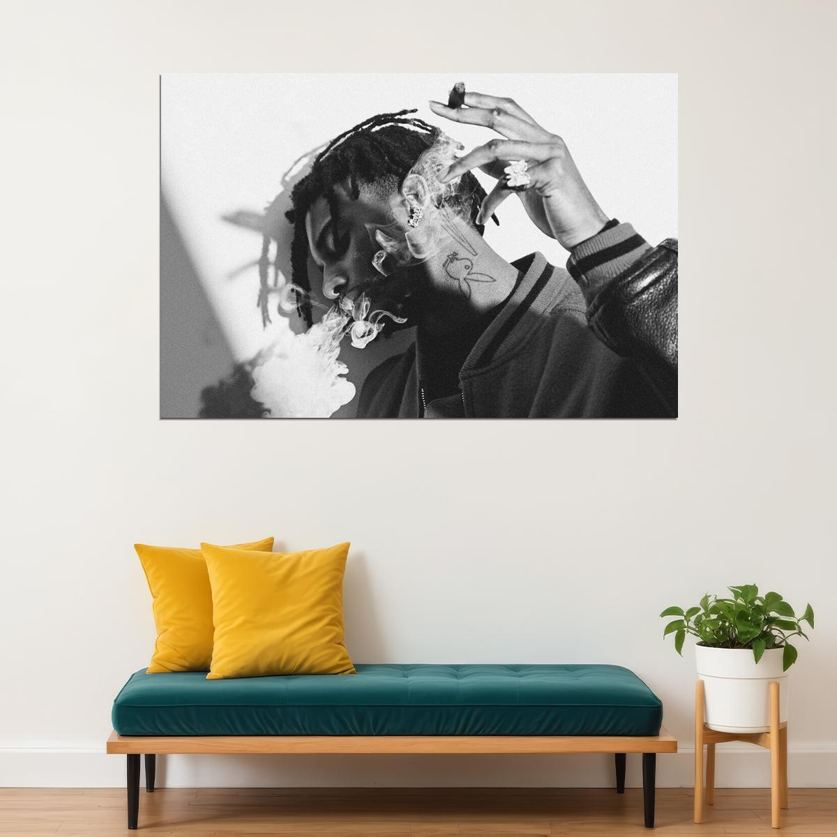 Playboi Carti Music Poster Rap Hip-hop Artist Wall Print