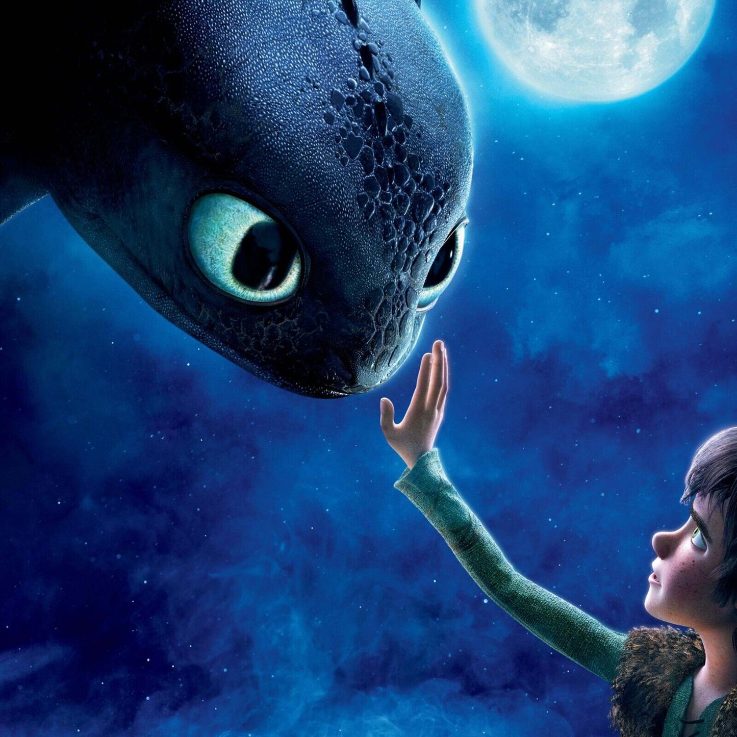 How To Train Your Dragon Movie Poster Dreamworks Animation Fantasy Film Print