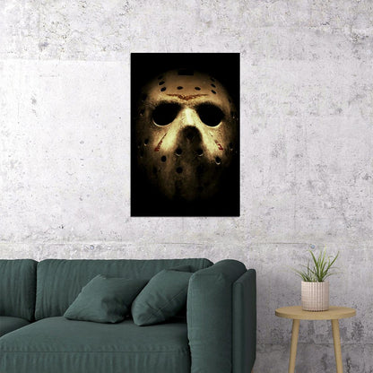 Jason Friday The 13th Movie Poster Horror Film Wall Art