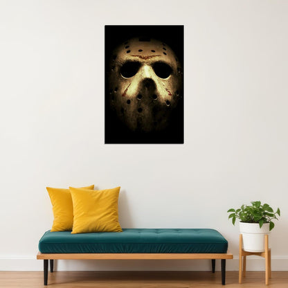 Jason Friday The 13th Movie Poster Horror Film Wall Art