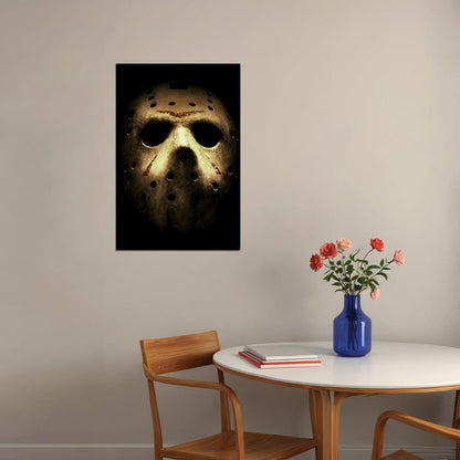 Jason Friday The 13th Movie Poster Horror Film Wall Art