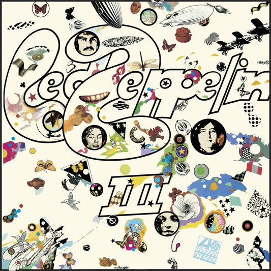 Led Zeppelin Iii Album Cover Art Music Poster Rock Band Wall Print