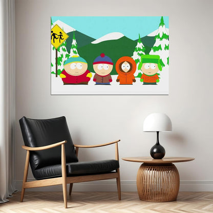 South Park Tv Show Poster Animated Series Print