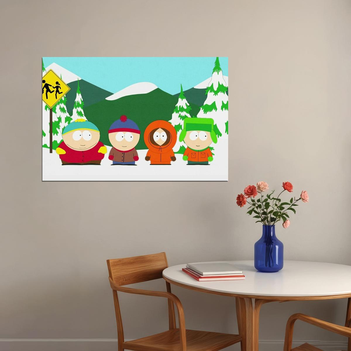 South Park Tv Show Poster Animated Series Print